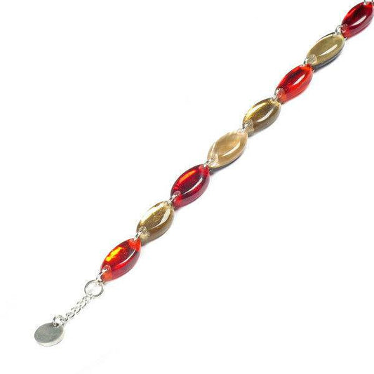 Toffee Petal with Shell Bracelet | The Jewellery Stop