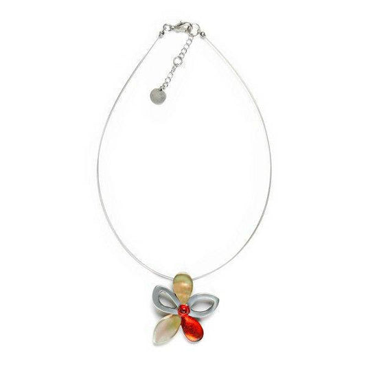Toffee Shell Variants Flower Pendant | The Jewellery Stop