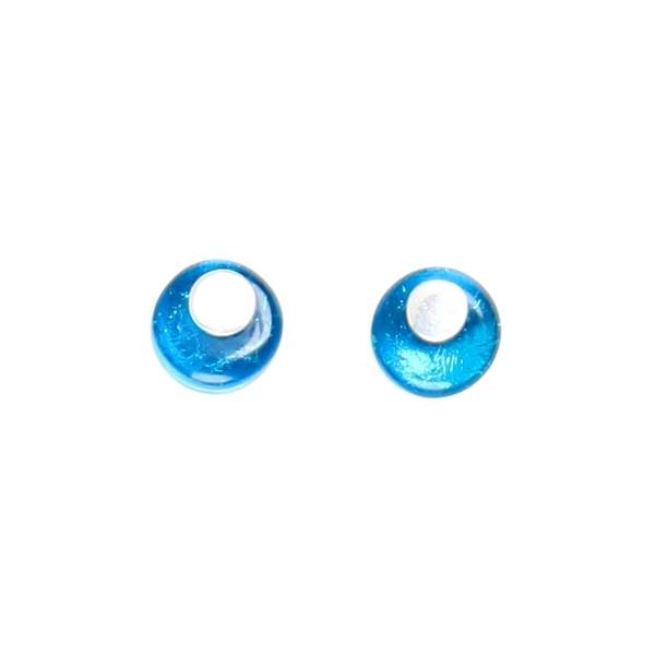 Turquoise Stacked Circle Stud Earrings | The Jewellery Stop