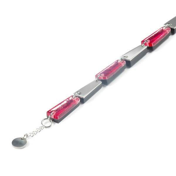 Rose Pinstripe Bracelet | The Jewellery Stop