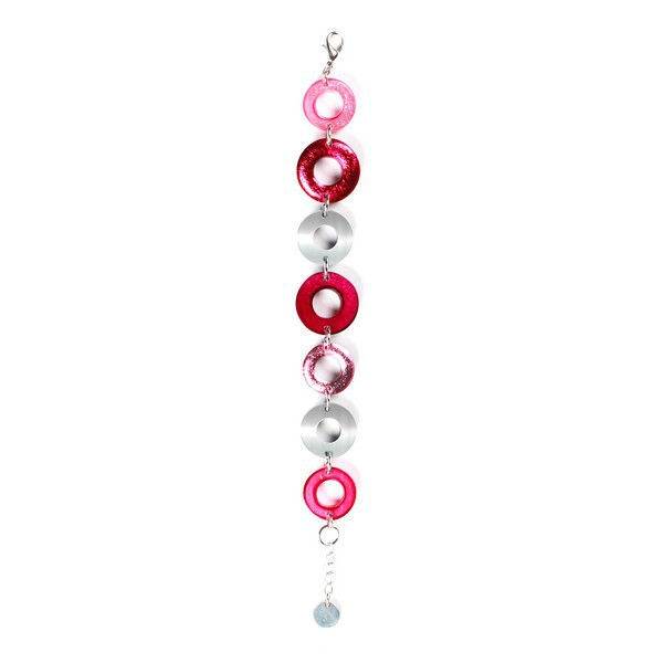 Raspberry Polo Bracelet | The Jewellery Stop