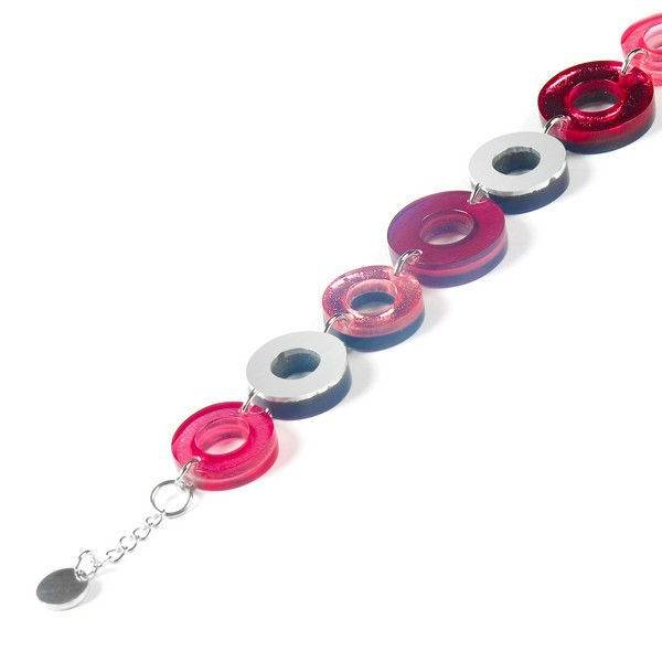 Raspberry Polo Bracelet | The Jewellery Stop