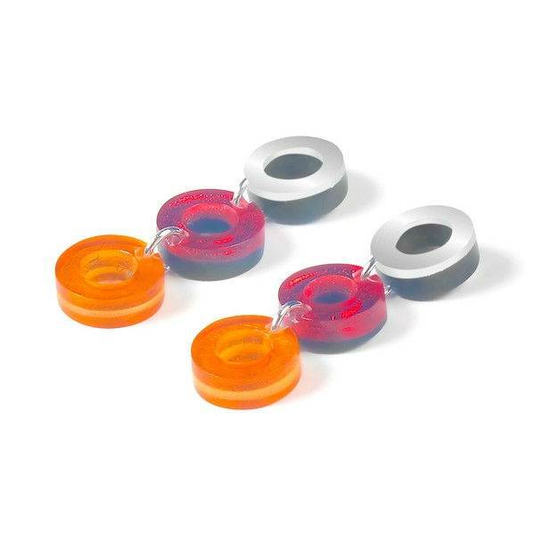 Brulee Polo 3 Drop Stud Earrings | The Jewellery Stop