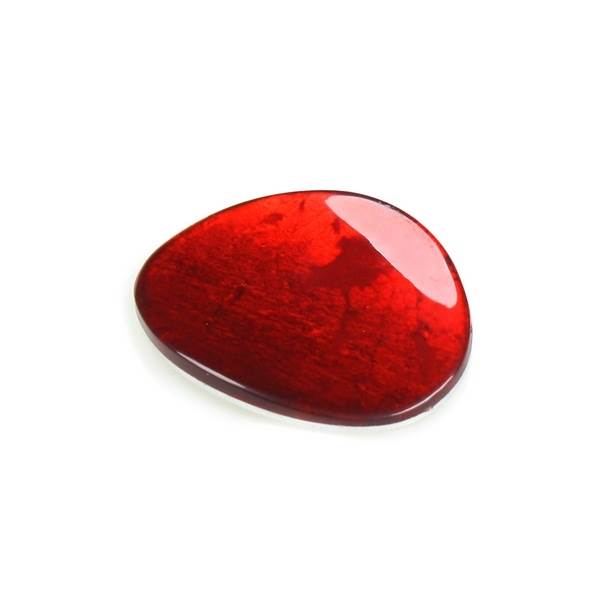 Red Curved Ovals Brooch | The Jewellery Stop