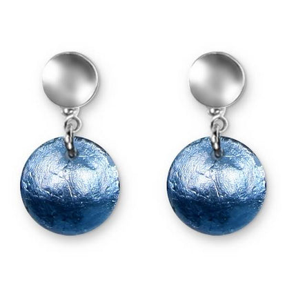 Sky Antique Circles Double Drop Stud Earrings | The Jewellery Stop