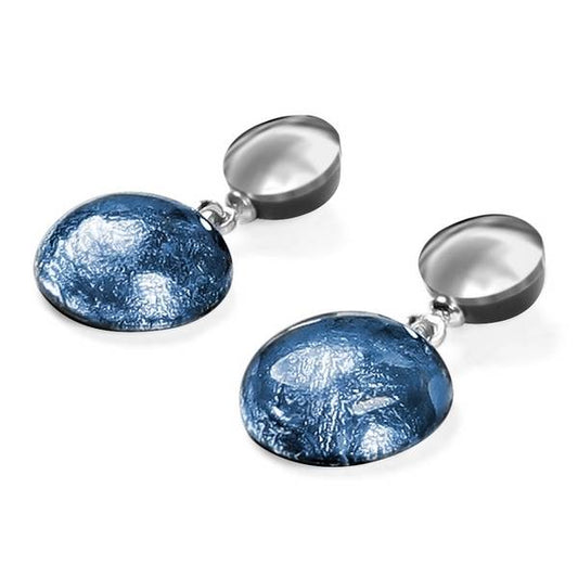 Sky Antique Circles Double Drop Stud Earrings | The Jewellery Stop