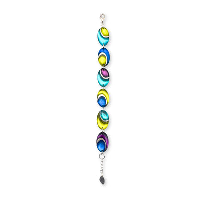 Kingfisher Oval Swirl Bracelet
