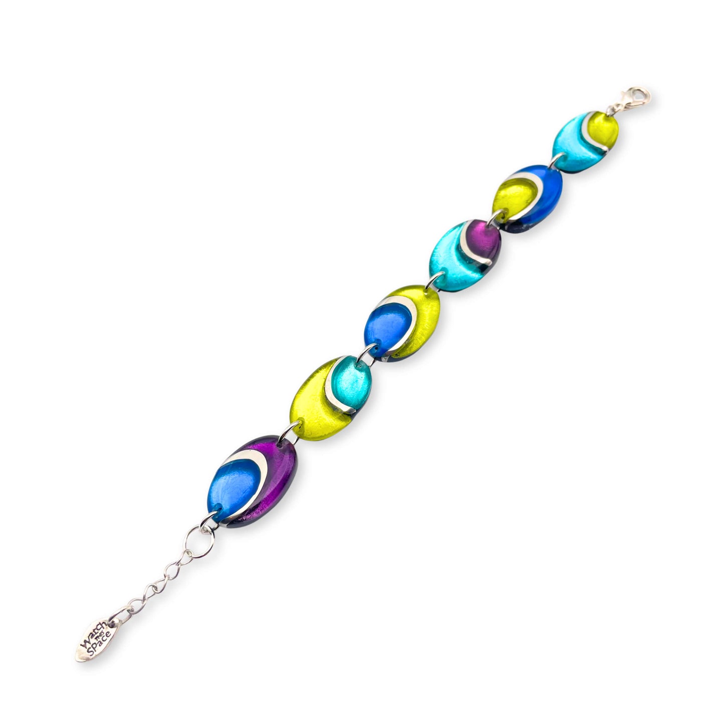 Kingfisher Oval Swirl Bracelet