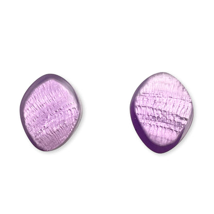 Haze Floating Shell Stud Earrings