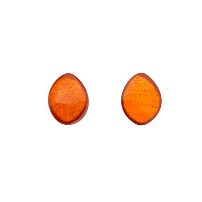 Spice Floating Shell Stud Earrings
