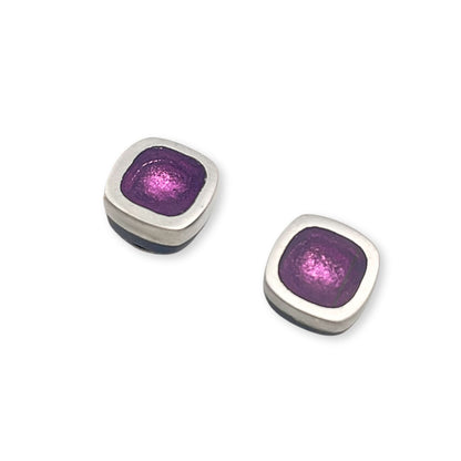 Kingfisher Textured Stack Stud Earrings