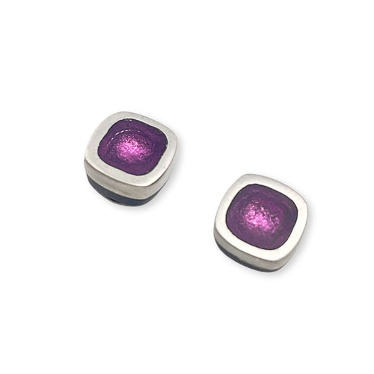 Kingfisher Textured Stack Stud Earrings