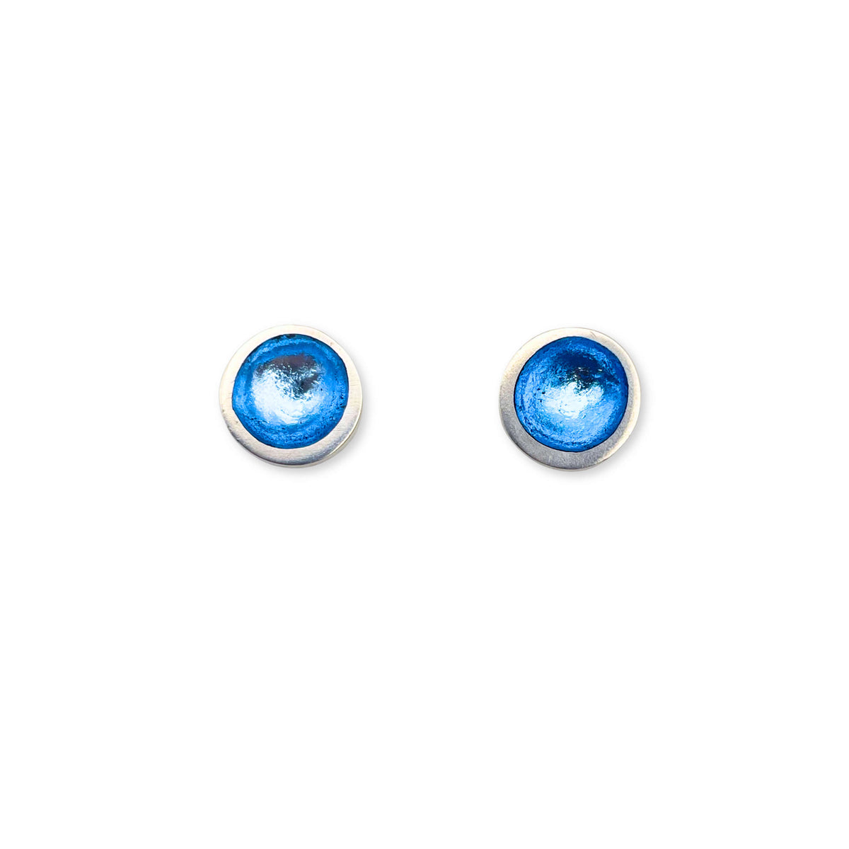 Atlantic Organic Circle Small Stud Earrings