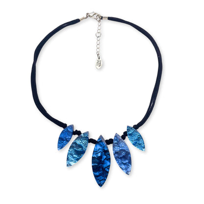 Atlantic Tribal Leaf Necklace