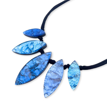 Atlantic Tribal Leaf Necklace