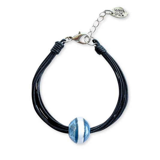 Sky Aluminium Ball Bracelet