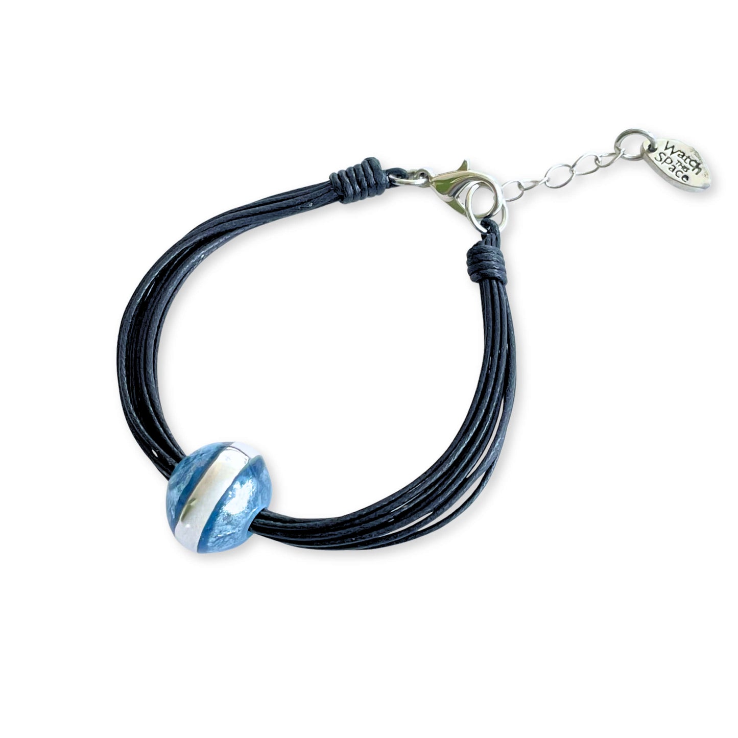Sky Aluminium Ball Bracelet