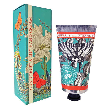Kew Gardens 75ml Hand Cream - Grapefruit and Lily | The Jewellery Stop