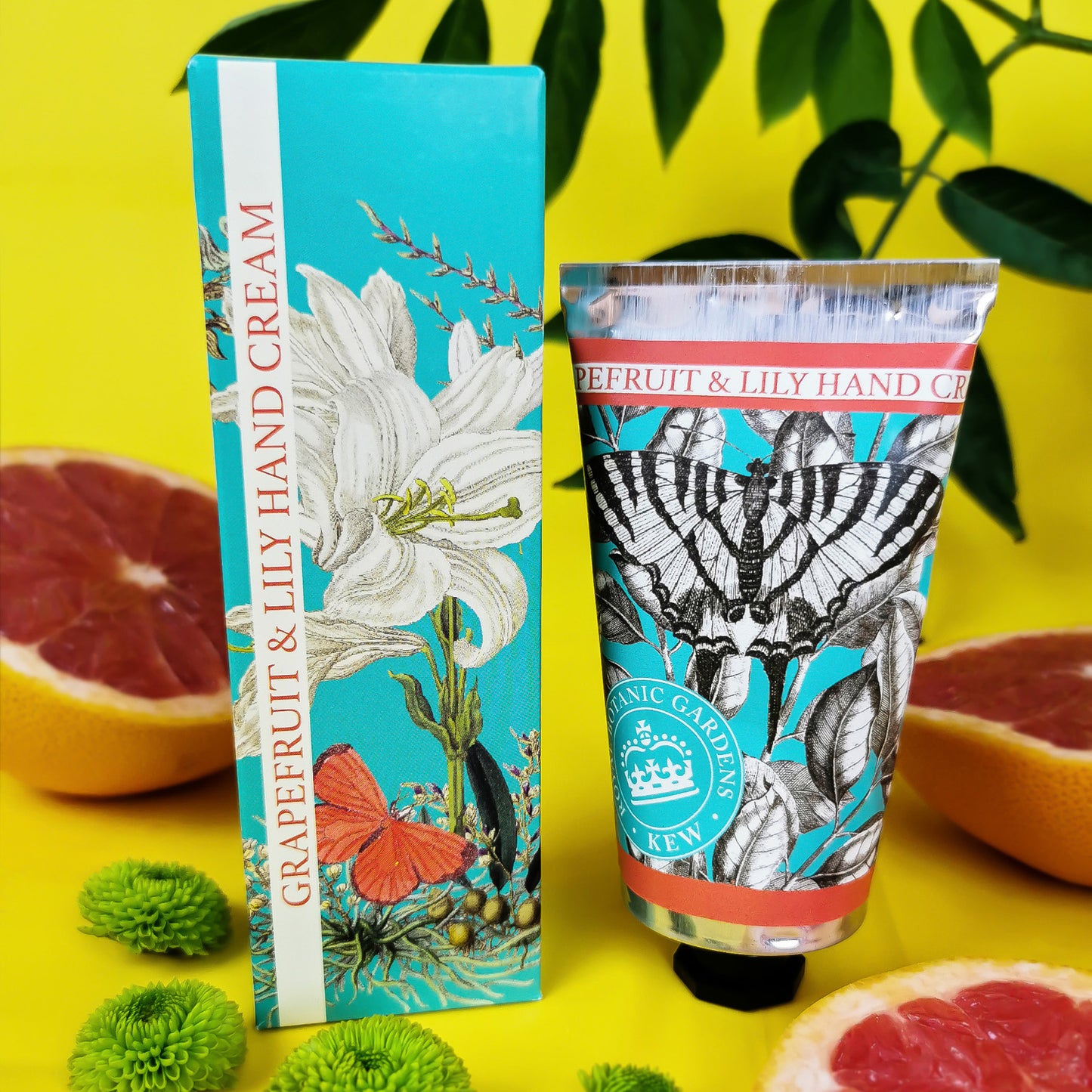 Kew Gardens 75ml Hand Cream - Grapefruit and Lily | The Jewellery Stop