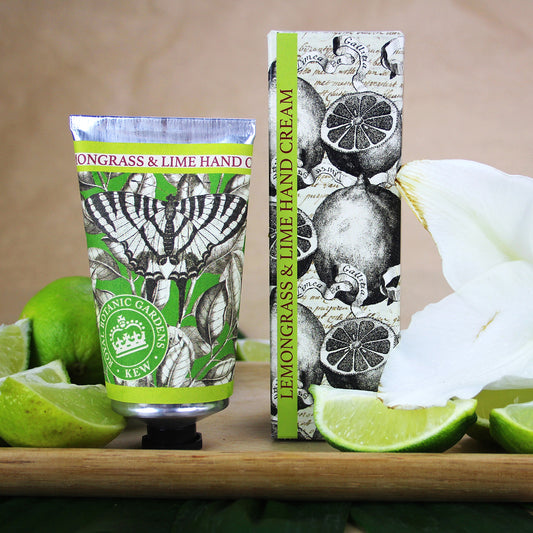 Kew Gardens 75ml Hand Cream - Lemongrass and Lime