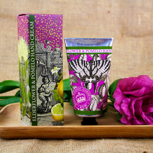 Kew Gardens 75ml Hand Cream - Elderflower and Pomelo