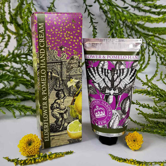 Kew Gardens 75ml Hand Cream - Elderflower and Pomelo