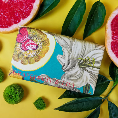 Kew Gardens 240g Soap - Grapefruit and Lily | The Jewellery Stop