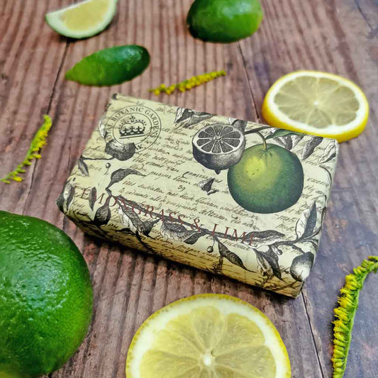 Kew Gardens 240g Soap - Lemongrass and Lime