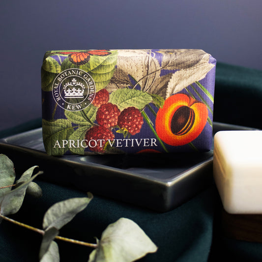 Kew Gardens 240g Soap - Apricot Vetiver