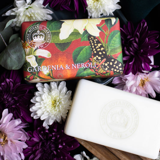 Kew Gardens 240g Soap - Gardenia and Neroli