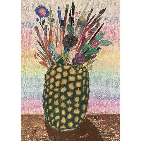 The Pineapple of Imagination Greeting Card