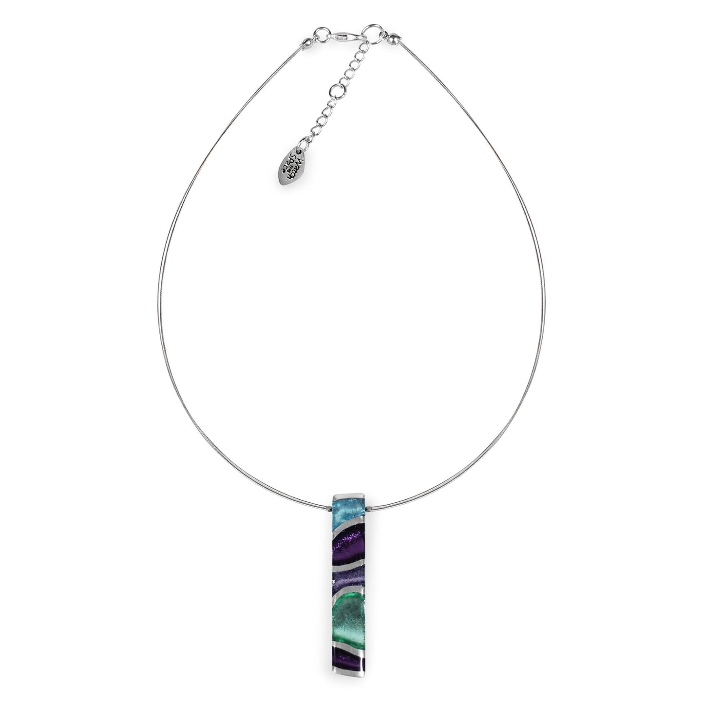 Bluebell Lava Shiny Pendant | The Jewellery Stop