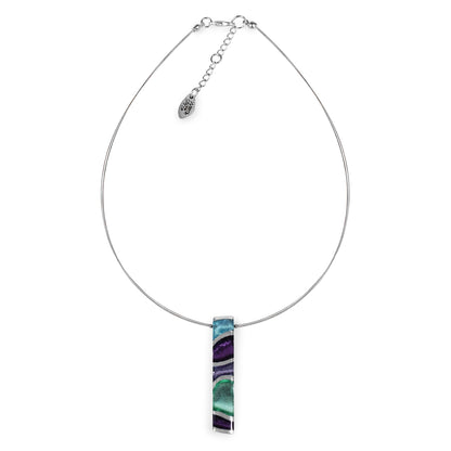 Bluebell Lava Shiny Pendant | The Jewellery Stop