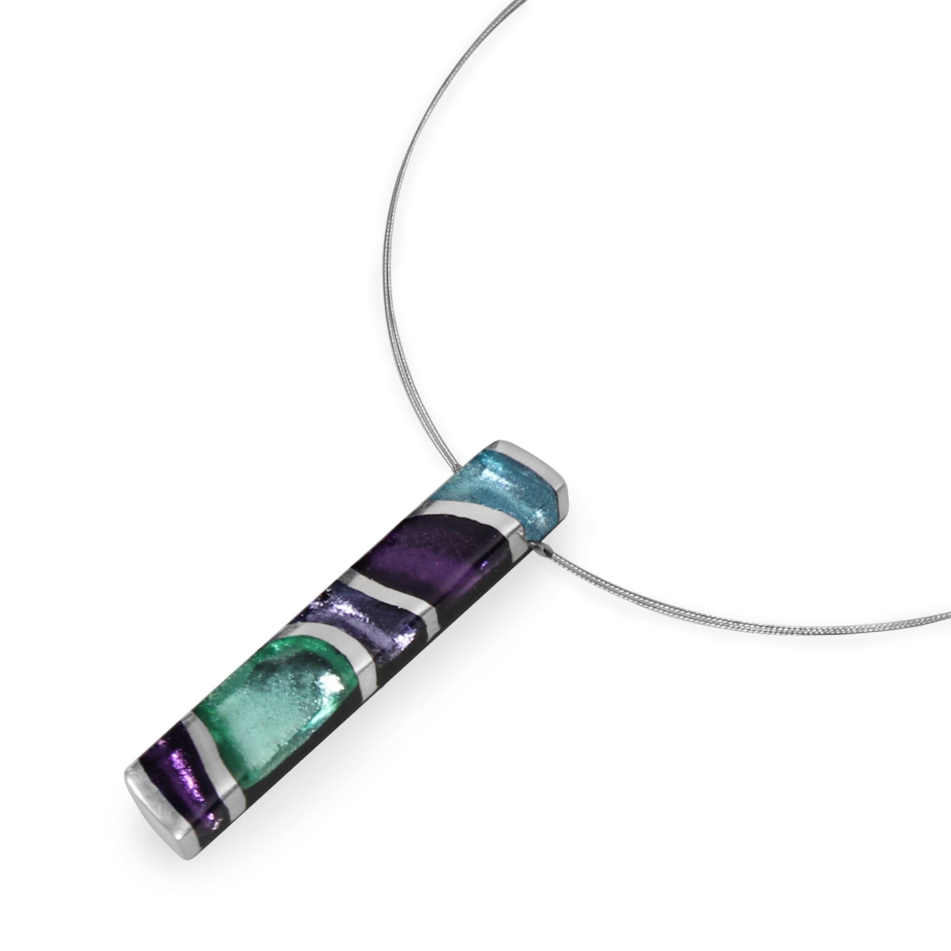 Bluebell Lava Shiny Pendant | The Jewellery Stop