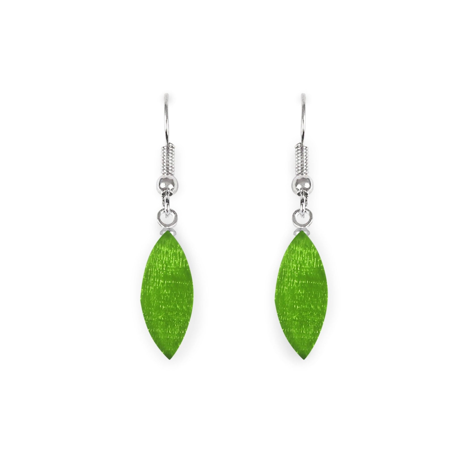 Orchard Apple Petal Shiny Fish Hook Earrings | The Jewellery Stop