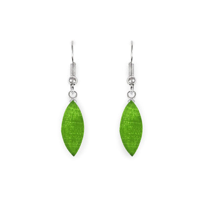Orchard Apple Petal Shiny Fish Hook Earrings | The Jewellery Stop