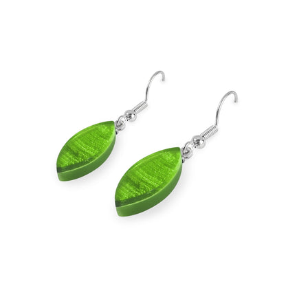 Orchard Apple Petal Shiny Fish Hook Earrings | The Jewellery Stop