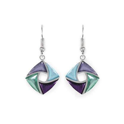 Bluebell Kite Shiny Small Fish Hook Earrings | The Jewellery Stop