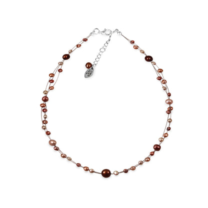 Hot Mix Freshwater Baroque Nugget Pearl Twisted Extravaganza Necklace | The Jewellery Stop