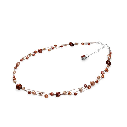Hot Mix Freshwater Baroque Nugget Pearl Twisted Extravaganza Necklace | The Jewellery Stop