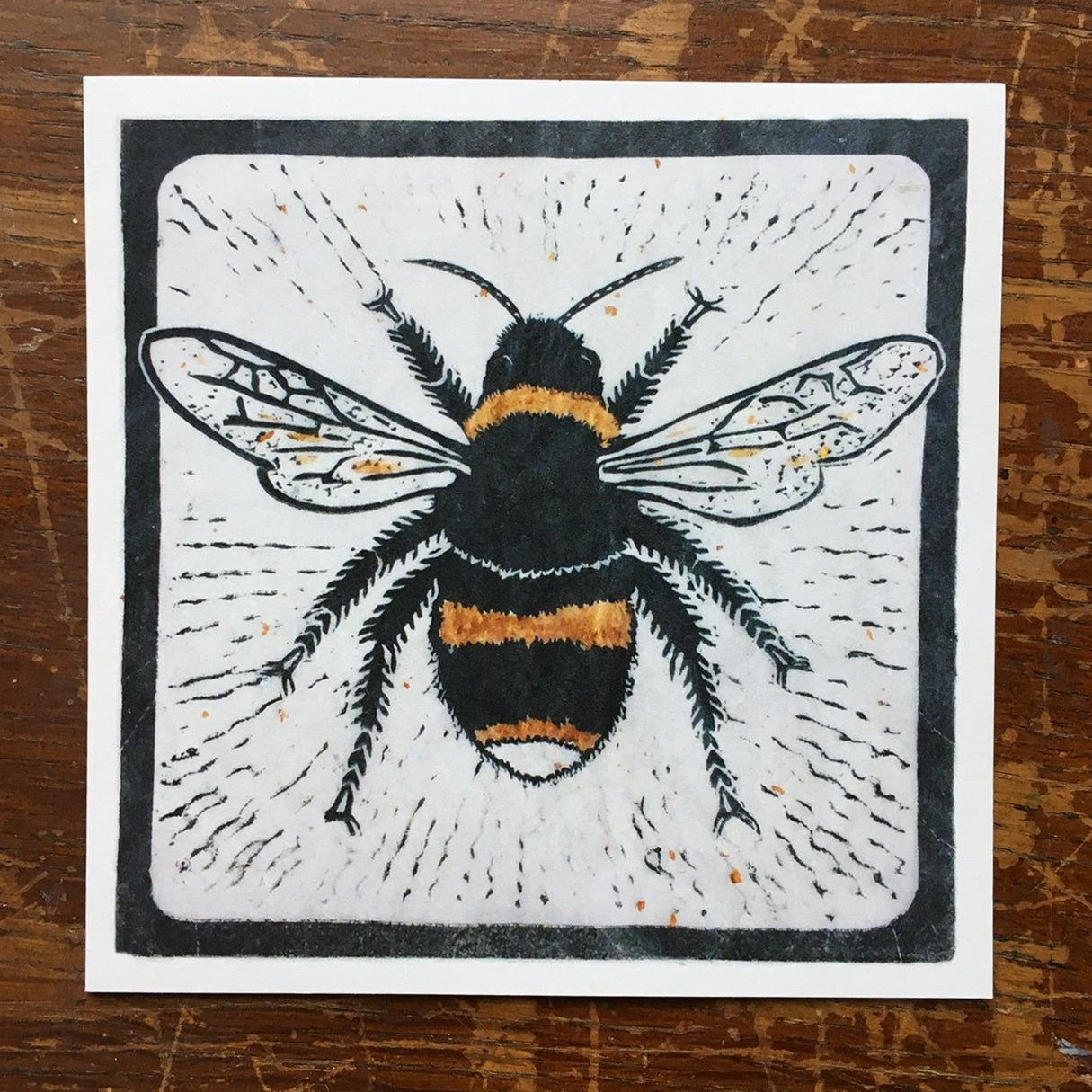 Busy Bee Greeting Card | The Jewellery Stop