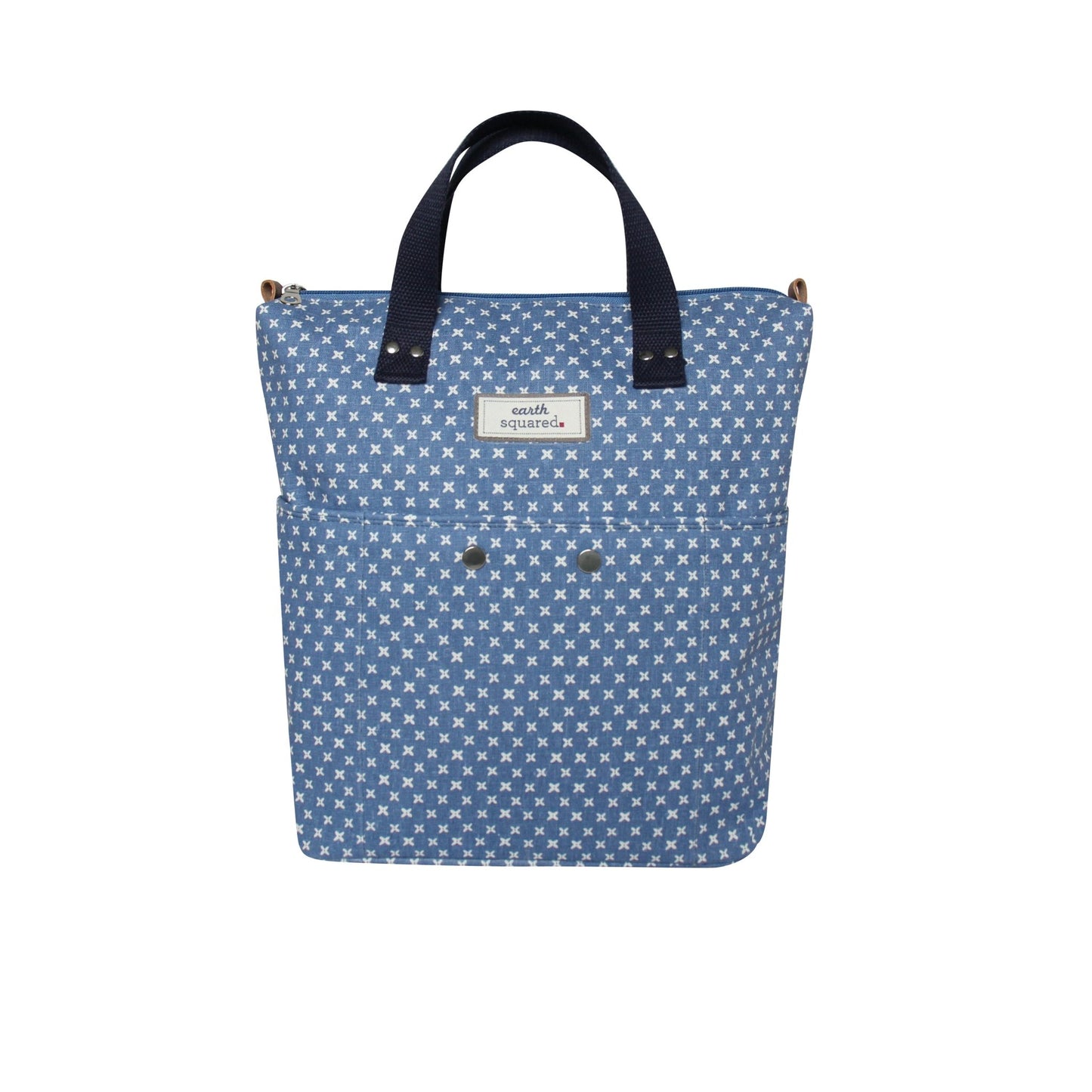 Blue/White Spring Linen Backpack | The Jewellery Stop