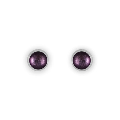 Rainbow Bubble Extravaganza Shiny Small Stud Earrings | The Jewellery Stop
