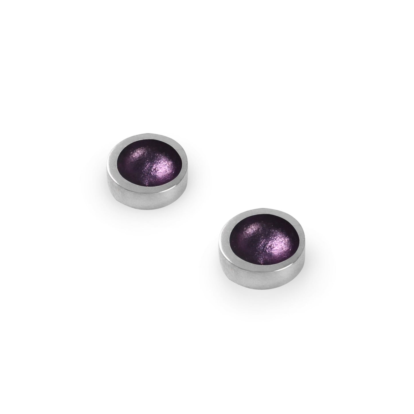 Rainbow Bubble Extravaganza Shiny Small Stud Earrings | The Jewellery Stop
