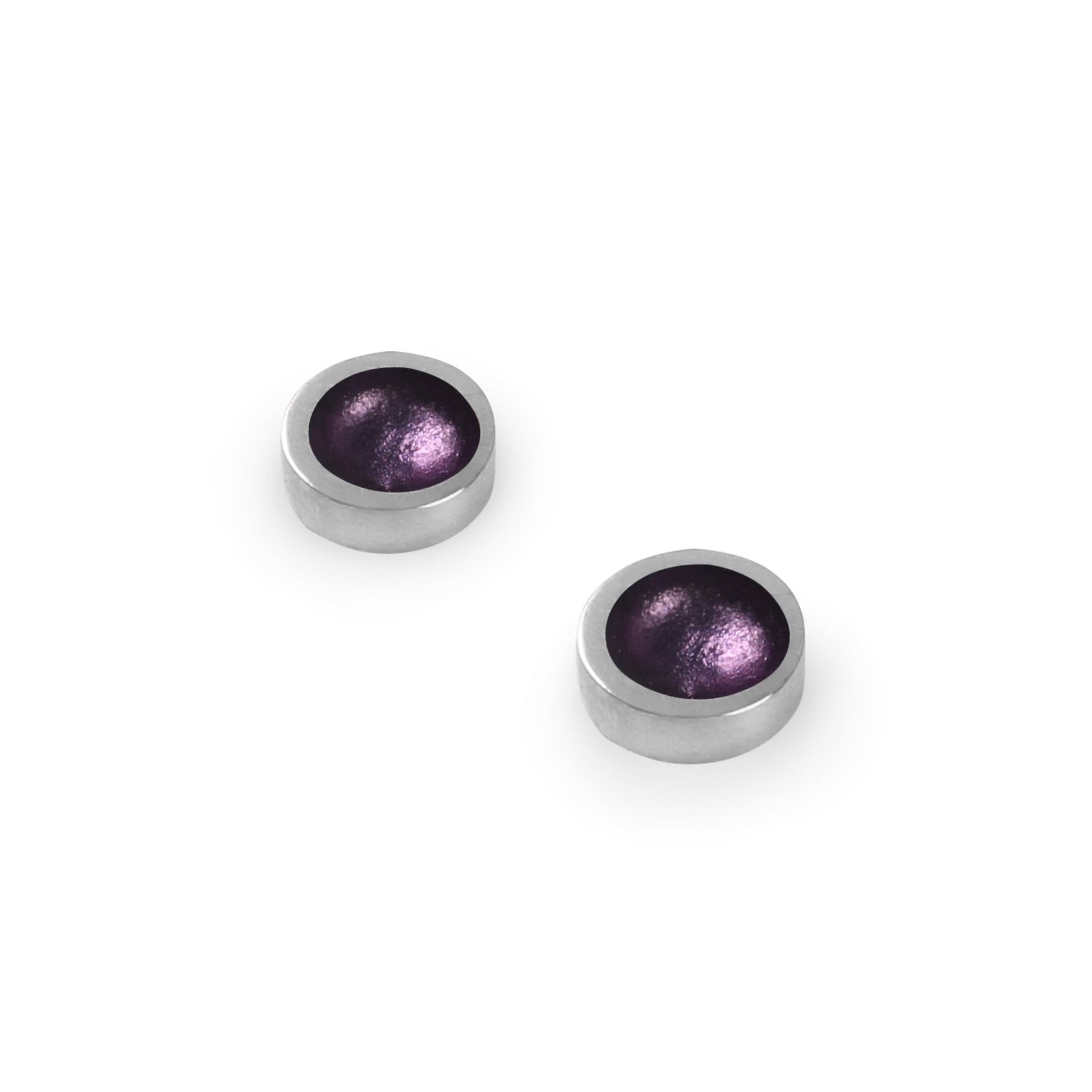 Rainbow Bubble Extravaganza Shiny Small Stud Earrings | The Jewellery Stop