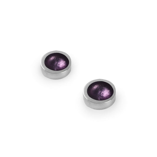 Rainbow Bubble Extravaganza Shiny Small Stud Earrings | The Jewellery Stop