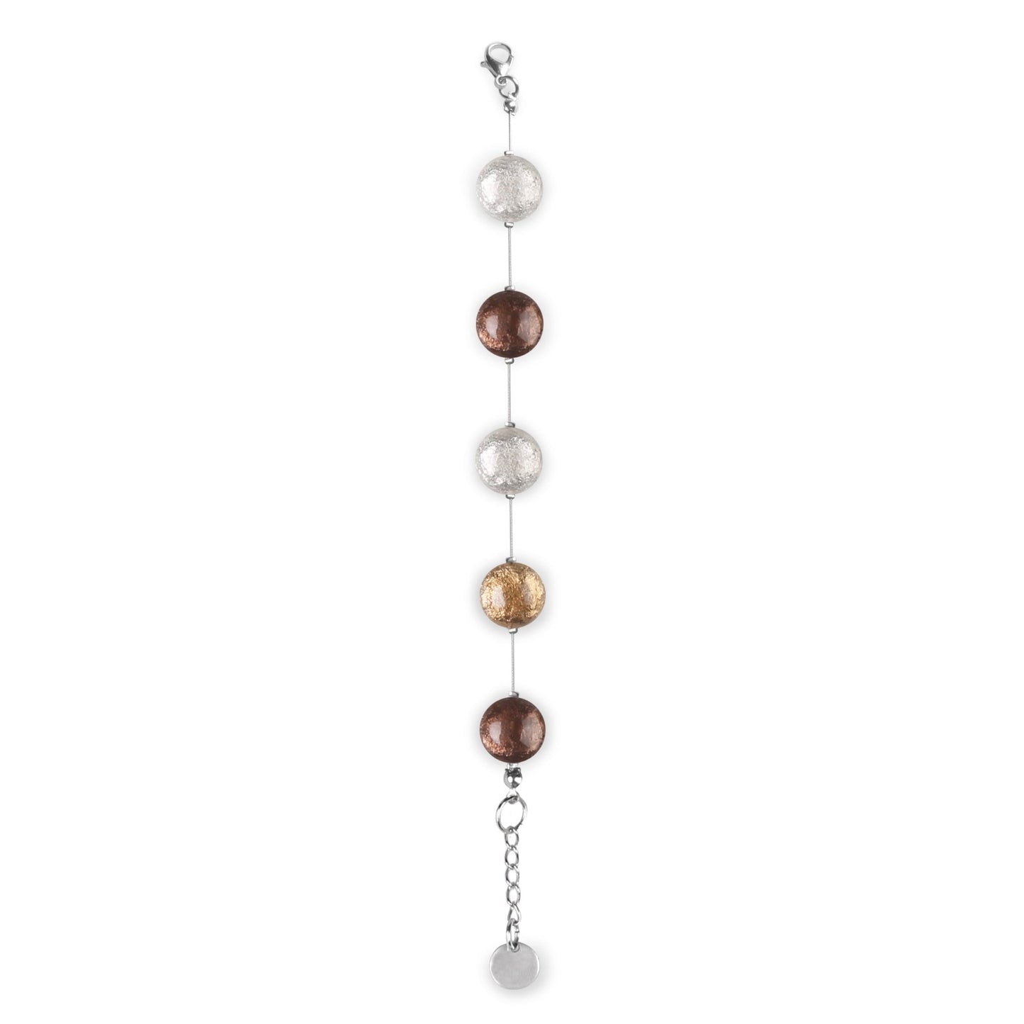 Mink Cabouchon Shiny Bracelet | The Jewellery Stop