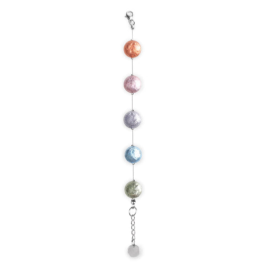 Pastels Cabouchon Shiny Bracelet | The Jewellery Stop
