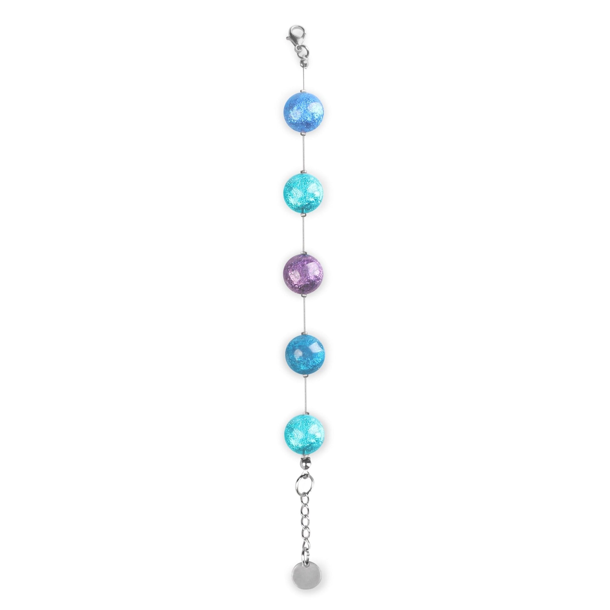 Peacock Cabouchon Shiny Bracelet | The Jewellery Stop