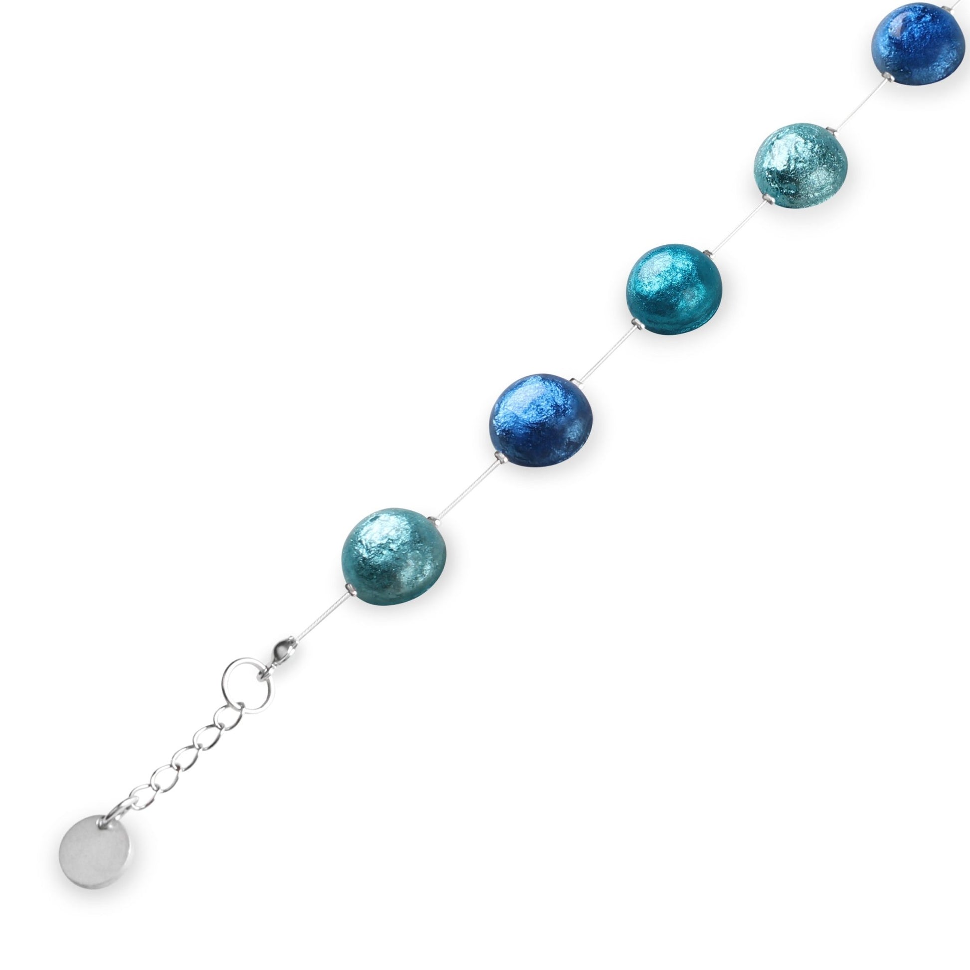 Turquoise Cabouchon Shiny Bracelet | The Jewellery Stop